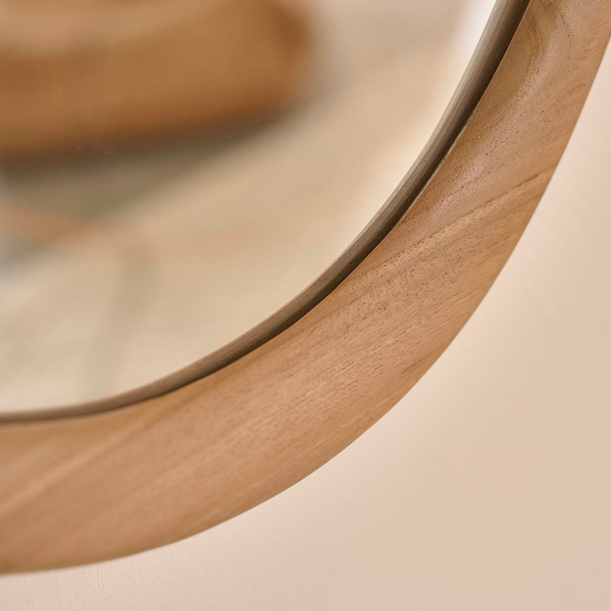 BELIZE - Specchio in teak massello 75x60 cm