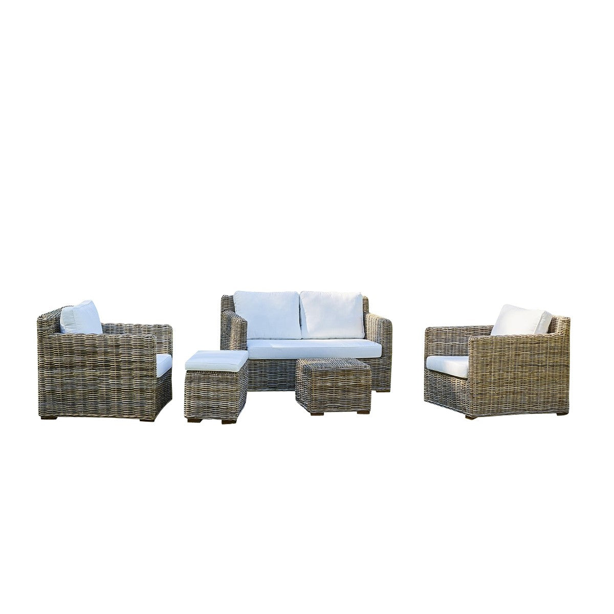 MUSA - Salotto da giardino in kubu naturale