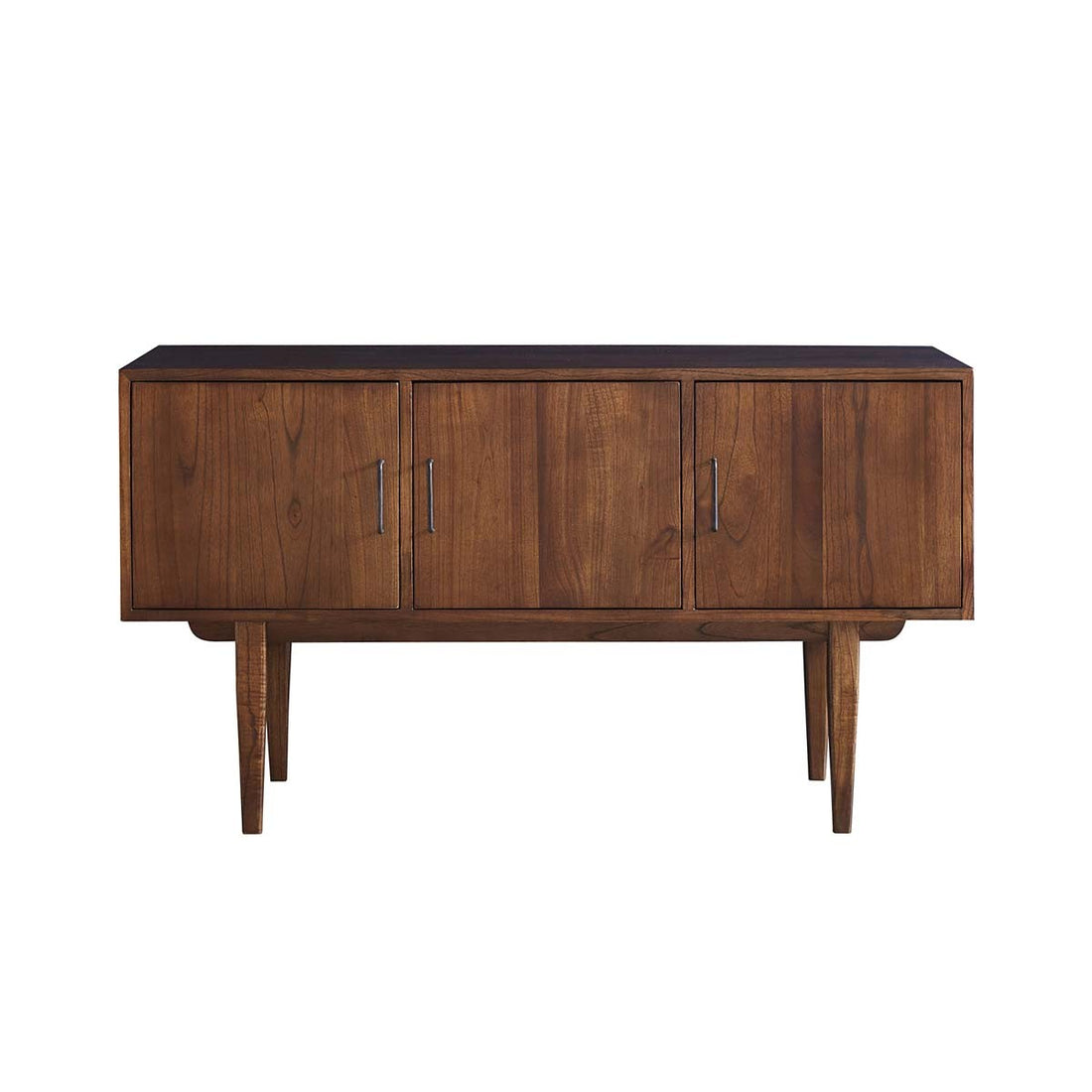 VINTAGE - Mobile bagno in mindi massello 135 cm doppio ripiano