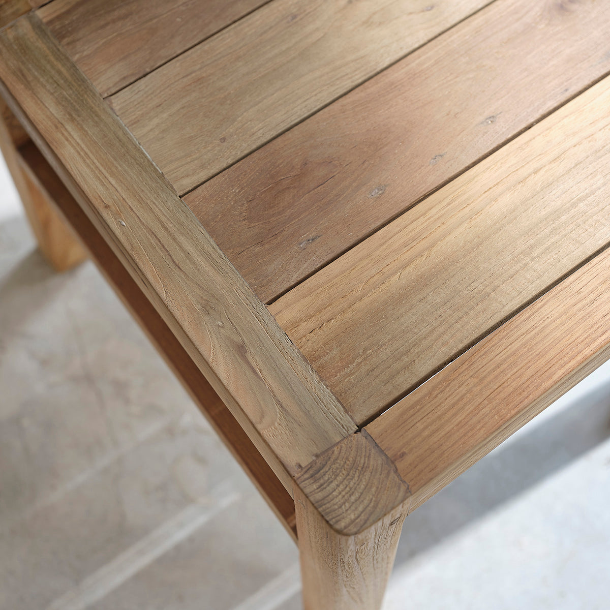 CARGO - Set di 2 sedie in teak massello riciclato