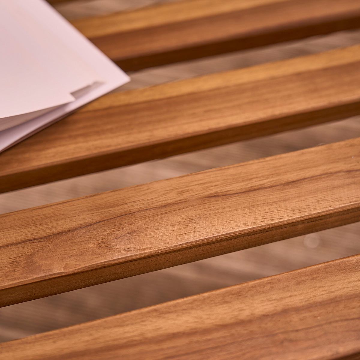 BALI - Panchina da giardino in teak massello oliato