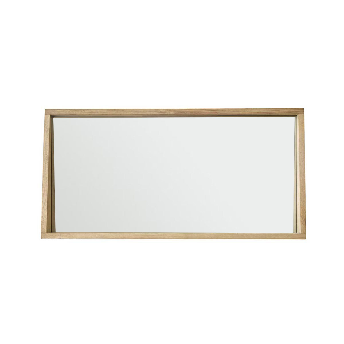 MARGAUX - Specchio rettangolare in rovere massello 100x50 cm