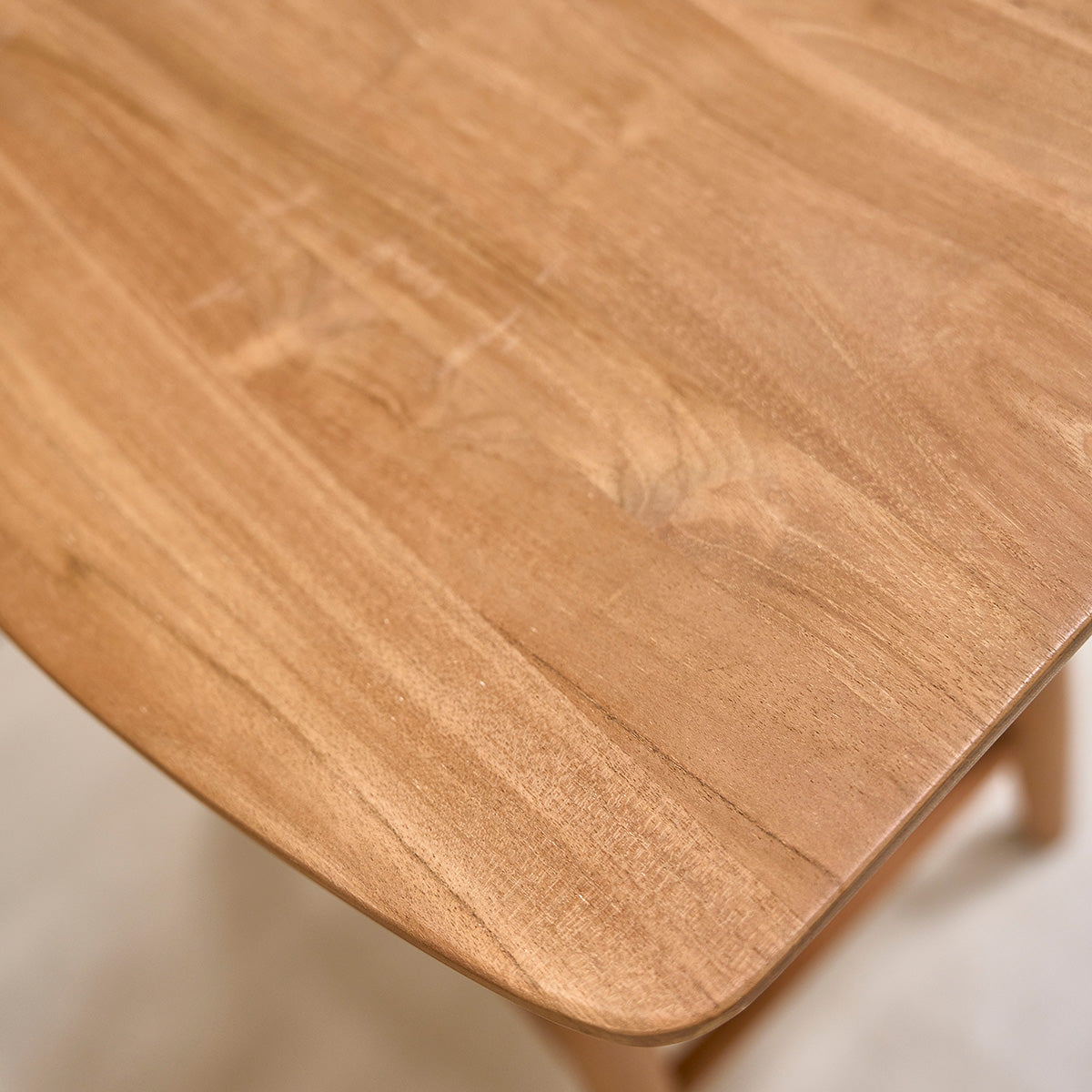 AMBRE - Set di 2 sgabelli in teak massello 65 cm