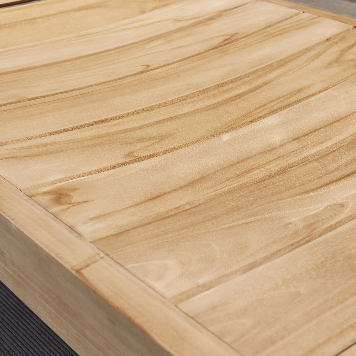 JAYA - Set lettino e tavolino in teak massello