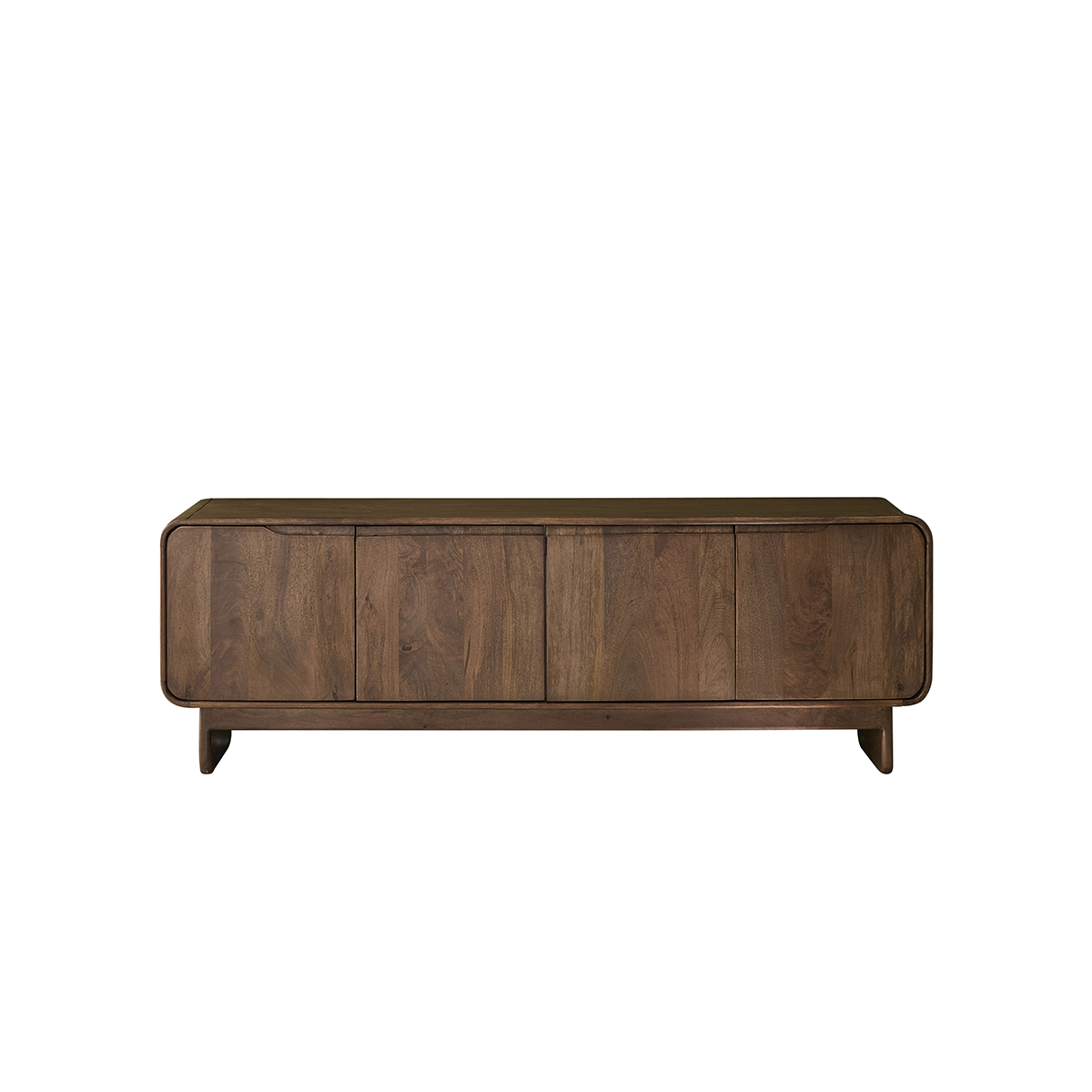 SOFIA - Mobile TV in legno massello di mango, 160 cm