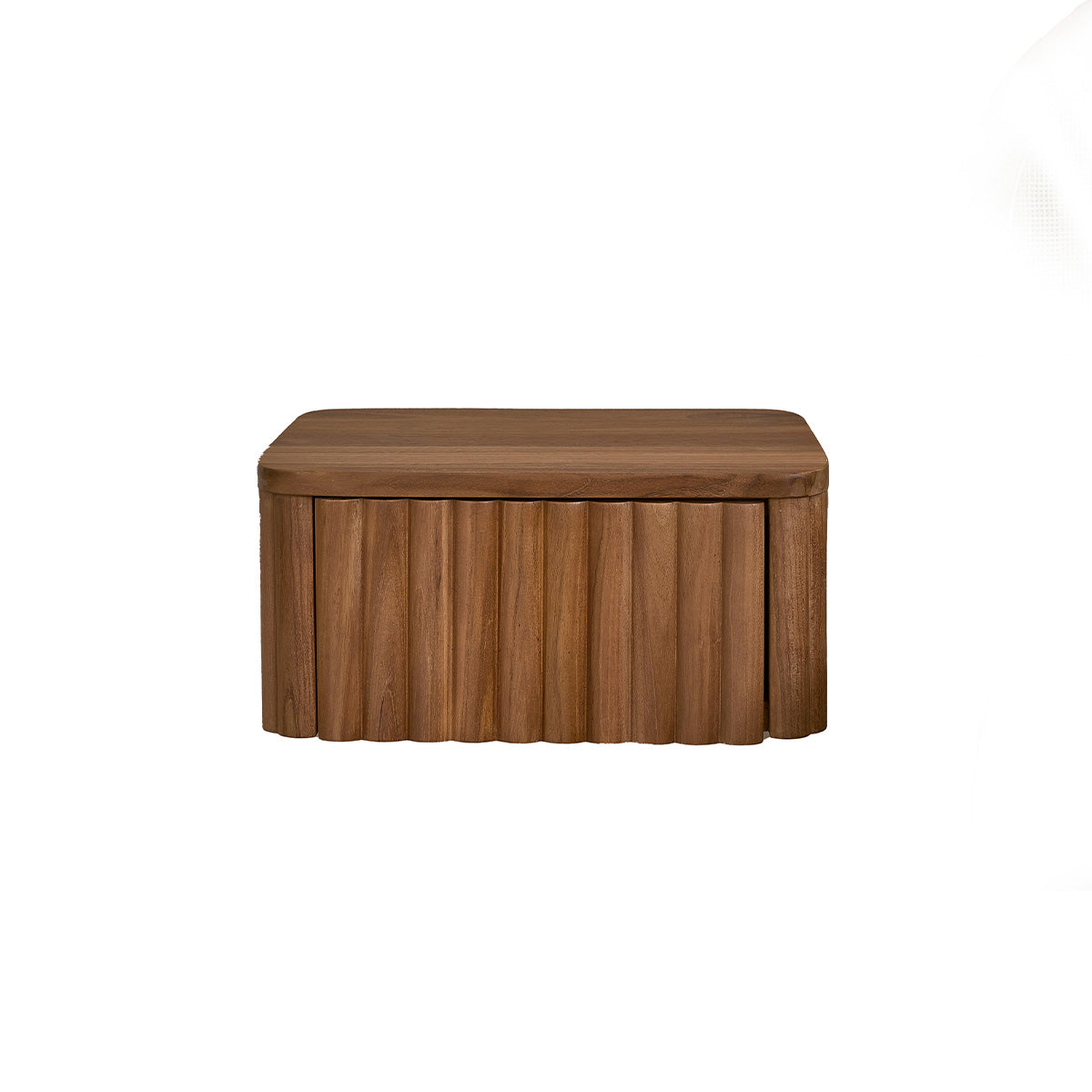 BELIZE - Comodino sospeso in legno teak 45 cm