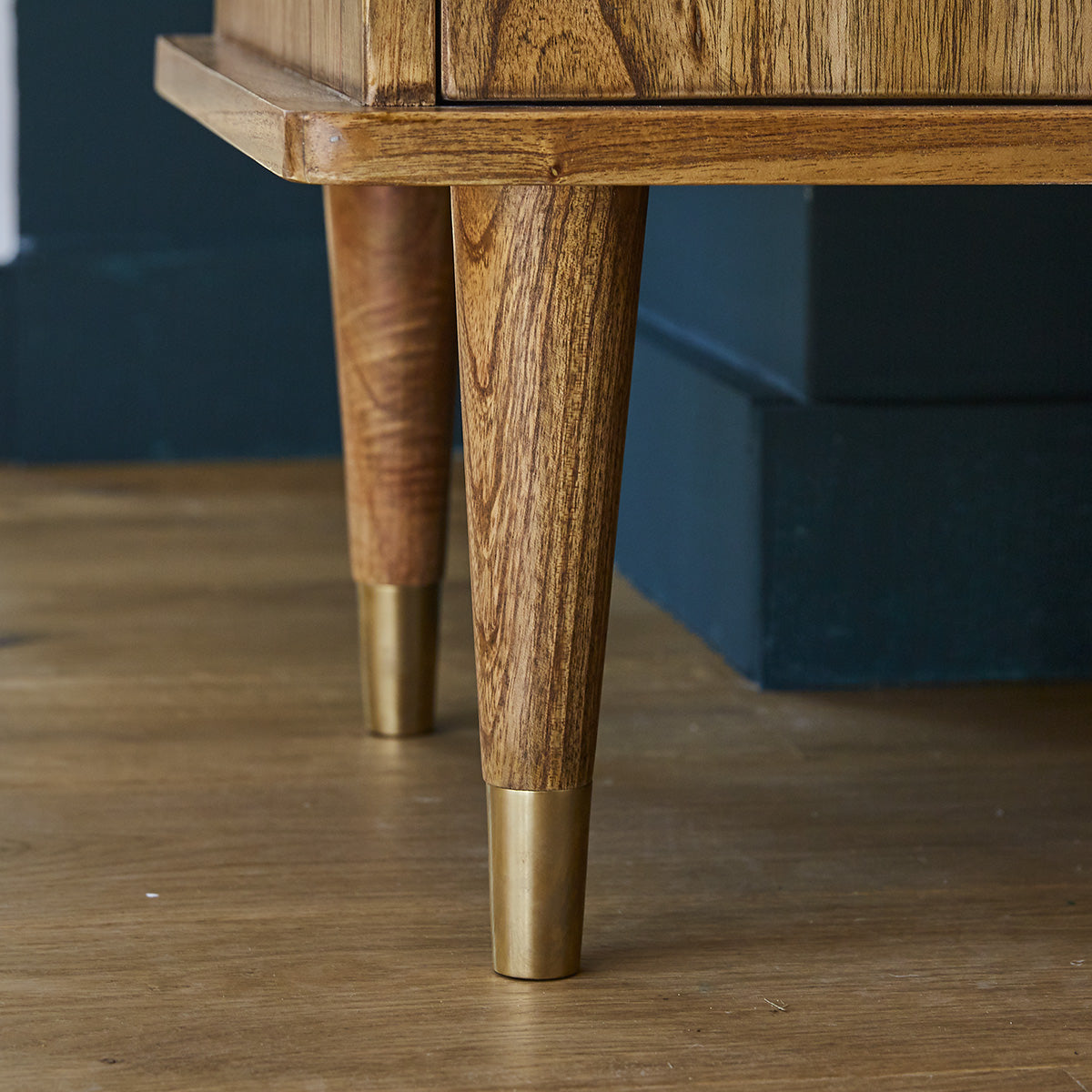 PIA - Cassettiera retrò in mindi massello 105 cm