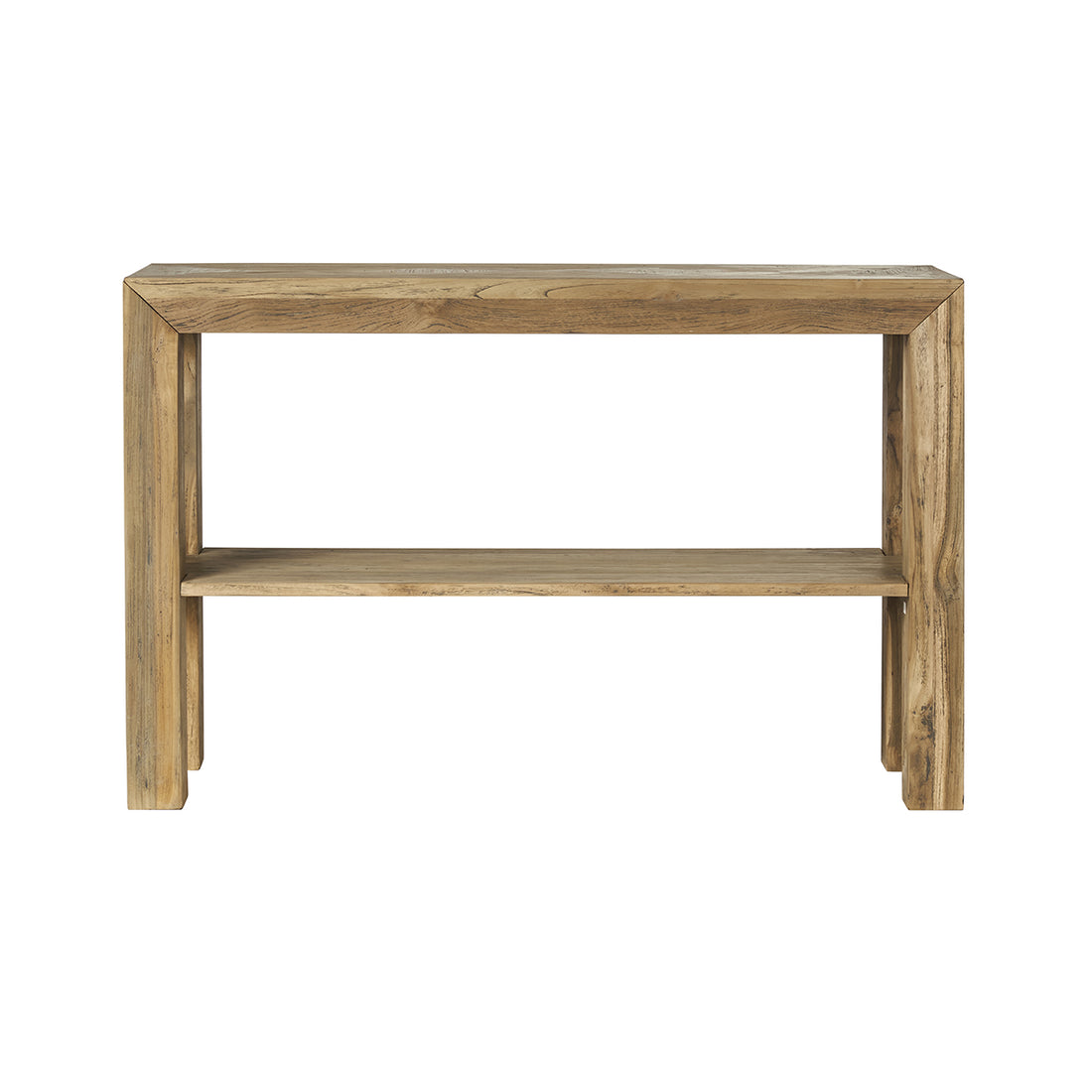 CARGO - Consolle in teak riciclato massello 120 cm