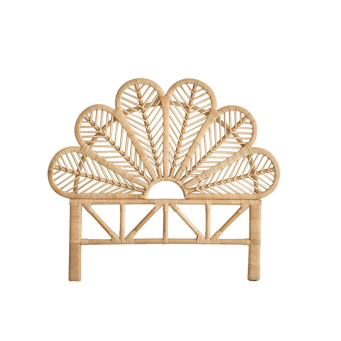 COLETTE - Testiera in rattan 90 cm