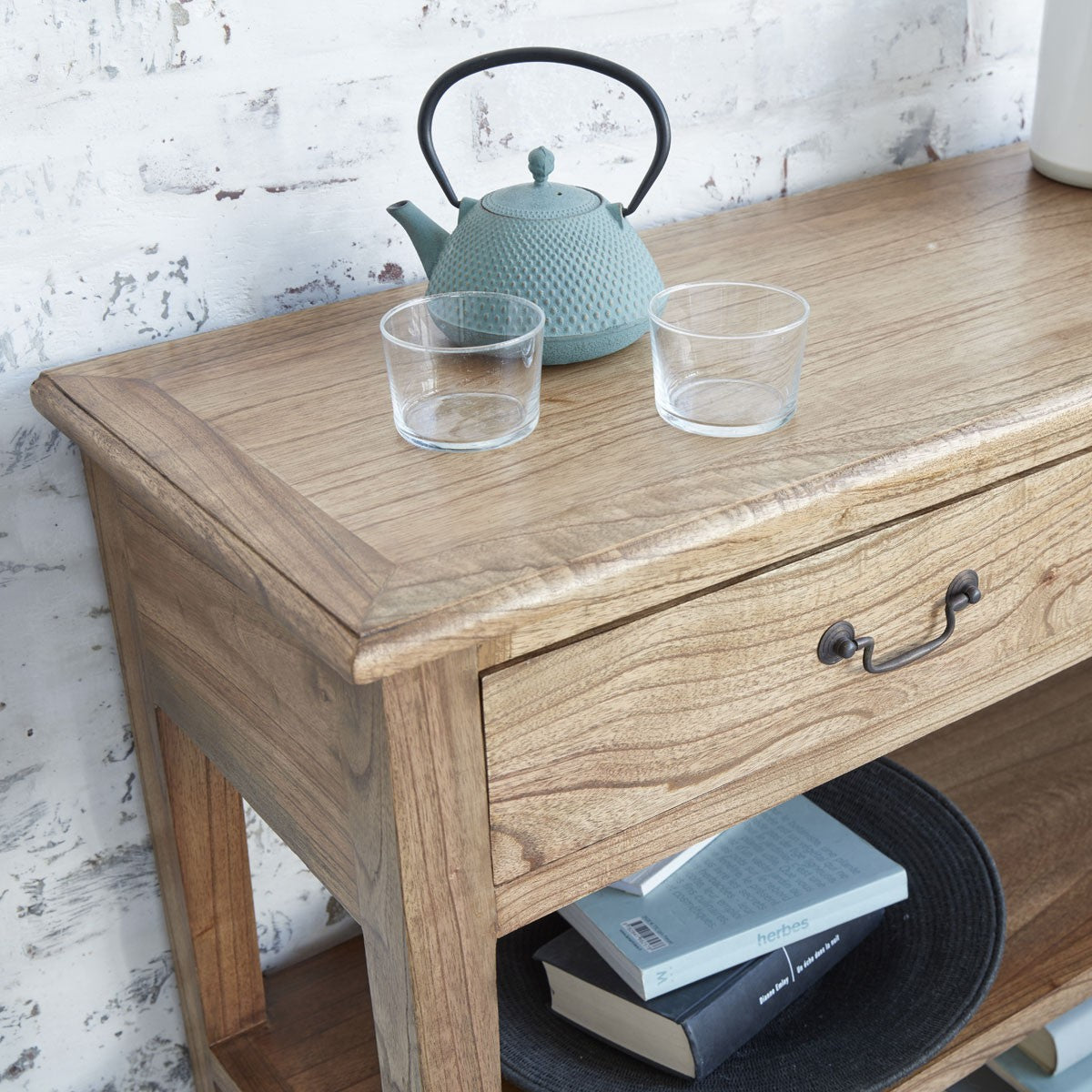 SIMONE - Consolle in massello 120 cm