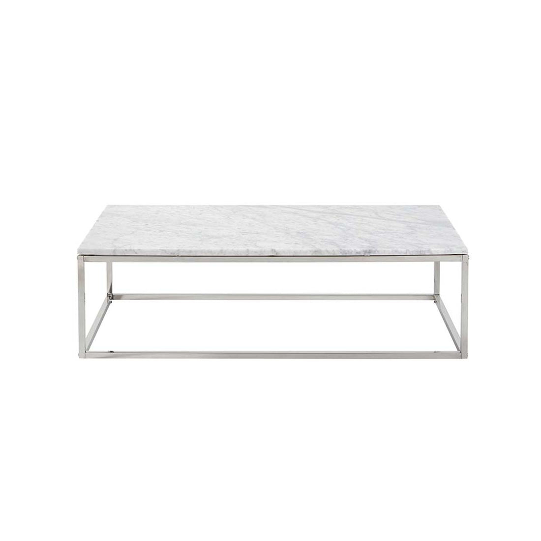 Tavolino in marmo e metallo 120 cm