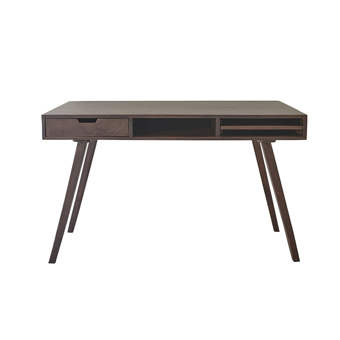 BRUNE - Scrivania in mango massello 120 cm