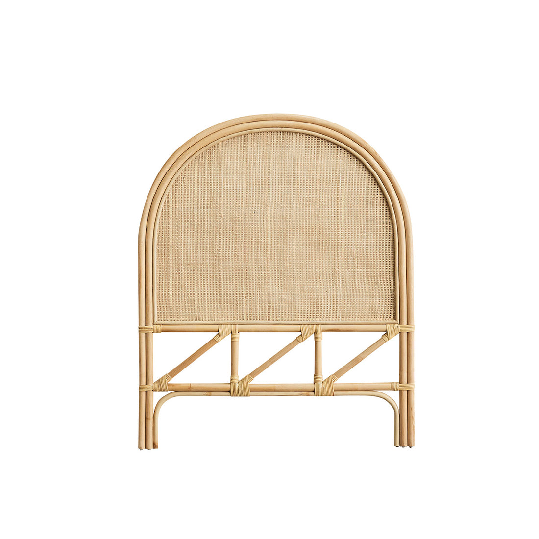 JANE - Testiera in rattan e cannage 90 cm