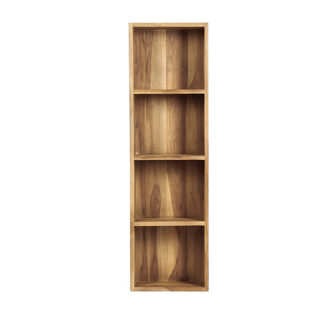 Colonna da bagno in teak massello sospesa 120 cm