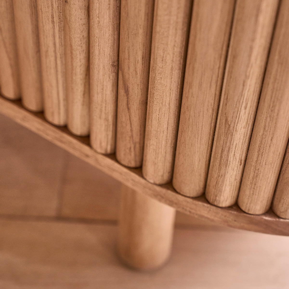 COLINE - Credenza in teak massello 160 cm