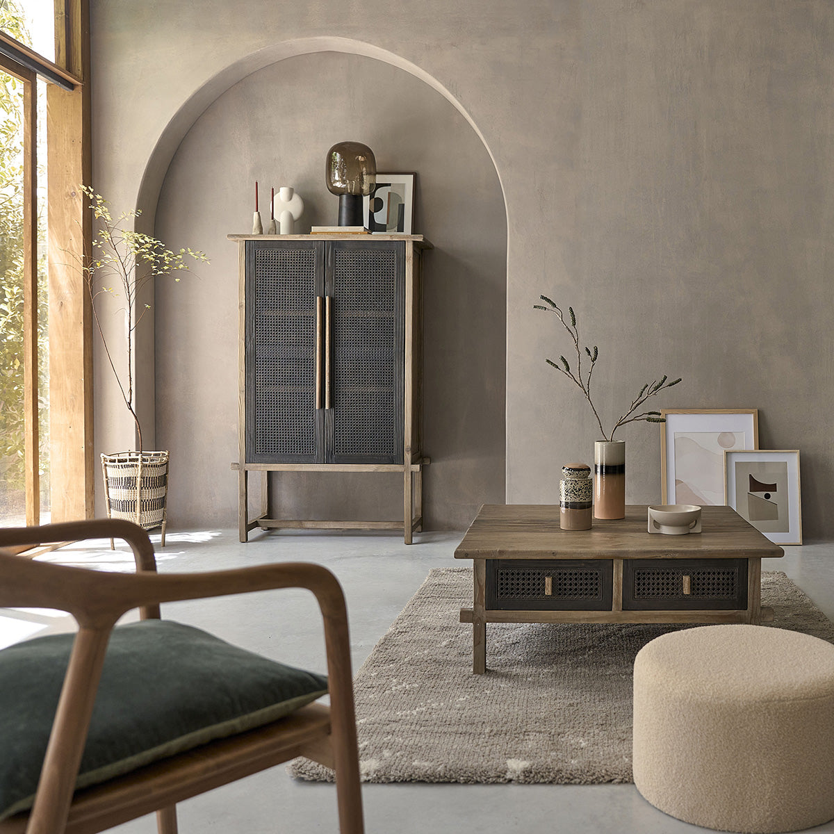 JUNKO - Armadio in legno massello riciclato