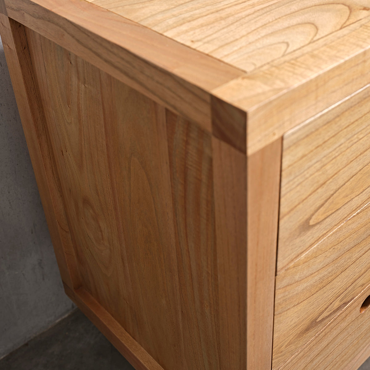 ESMEE - Cassettiera in mindi massello 110 cm