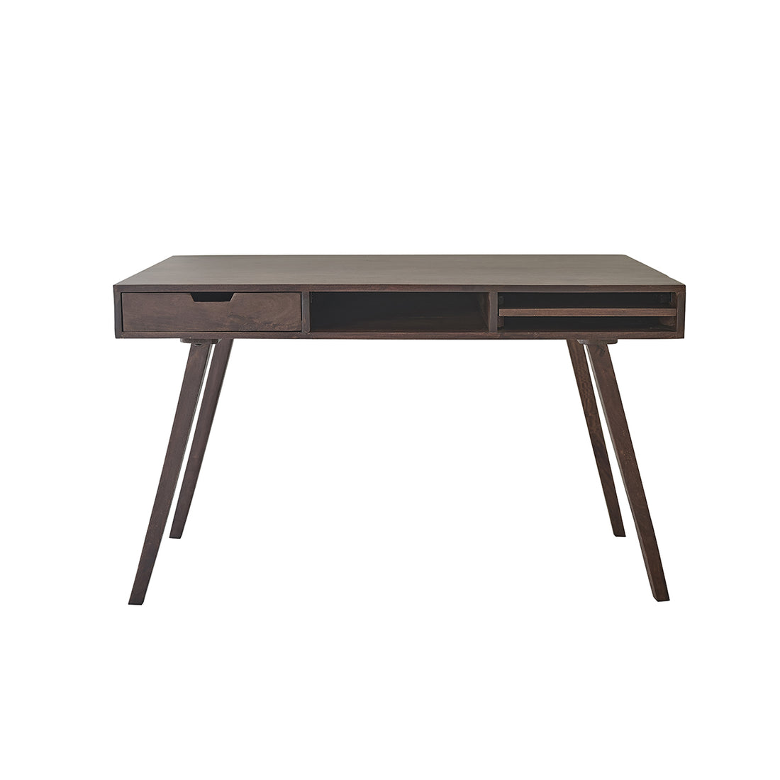 BRUNE - Scrivania in mango massello 120 cm