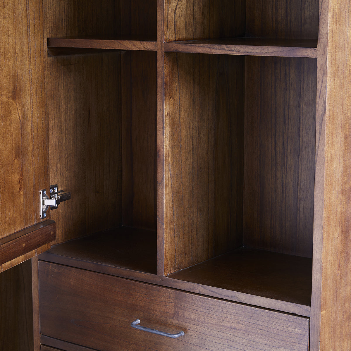 VINTAGE - Colonna da bagno doppia in mindi massello 170 cm