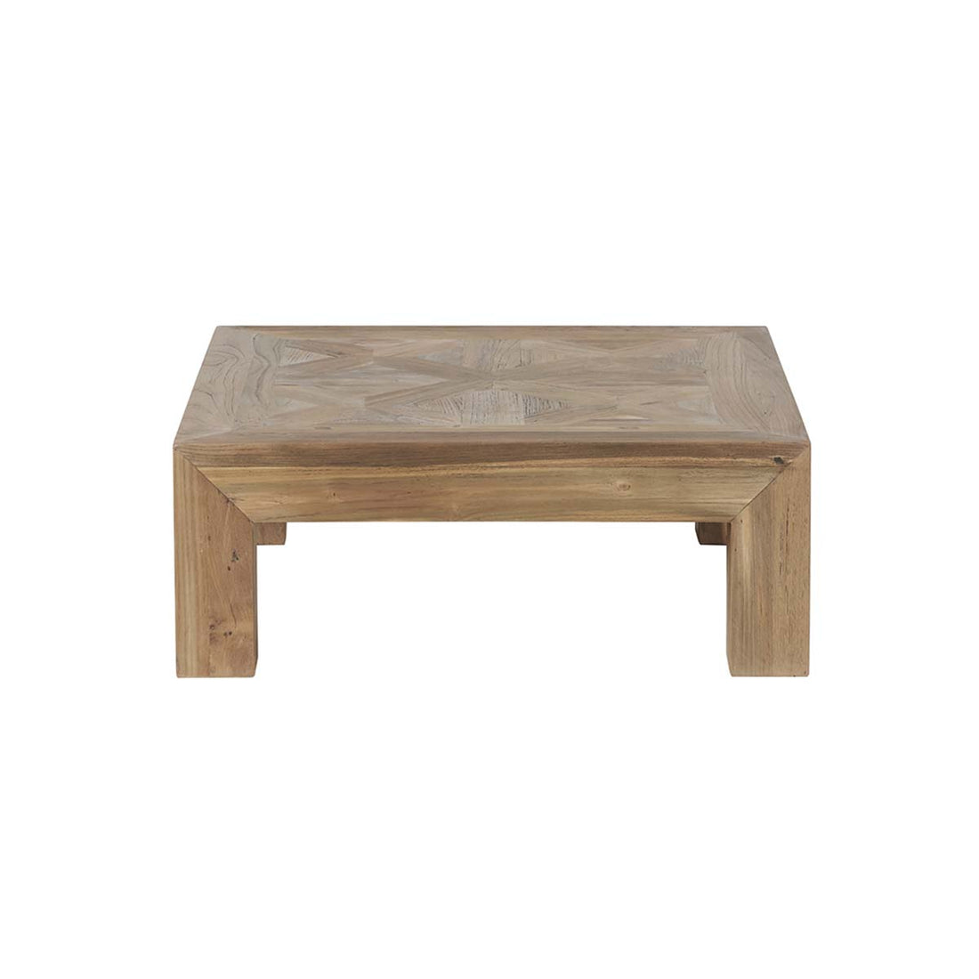 CARGO - Tavolino in teak massello riciclato 100 cm