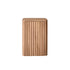 Lavabo sospeso in teak massello 40 cm
