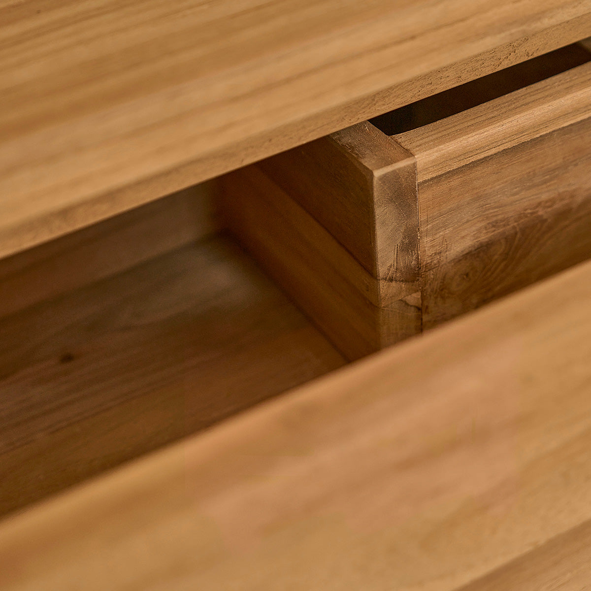 NAHELE - Mobile sottolavabo in teak massello riciclato 82 cm