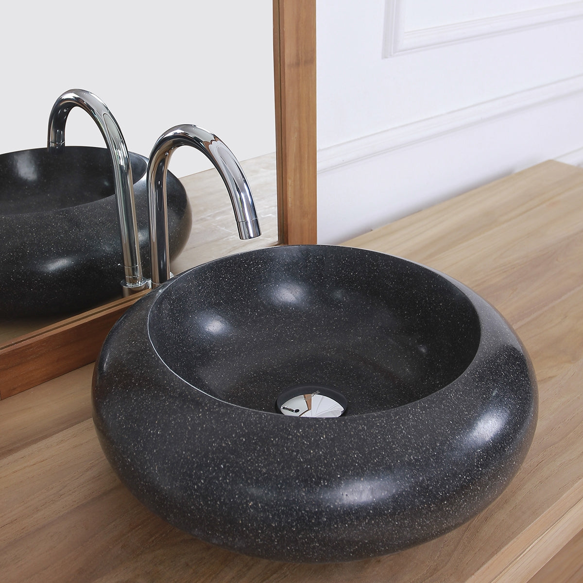 IRIS - Lavabo in marmo Ø37 cm