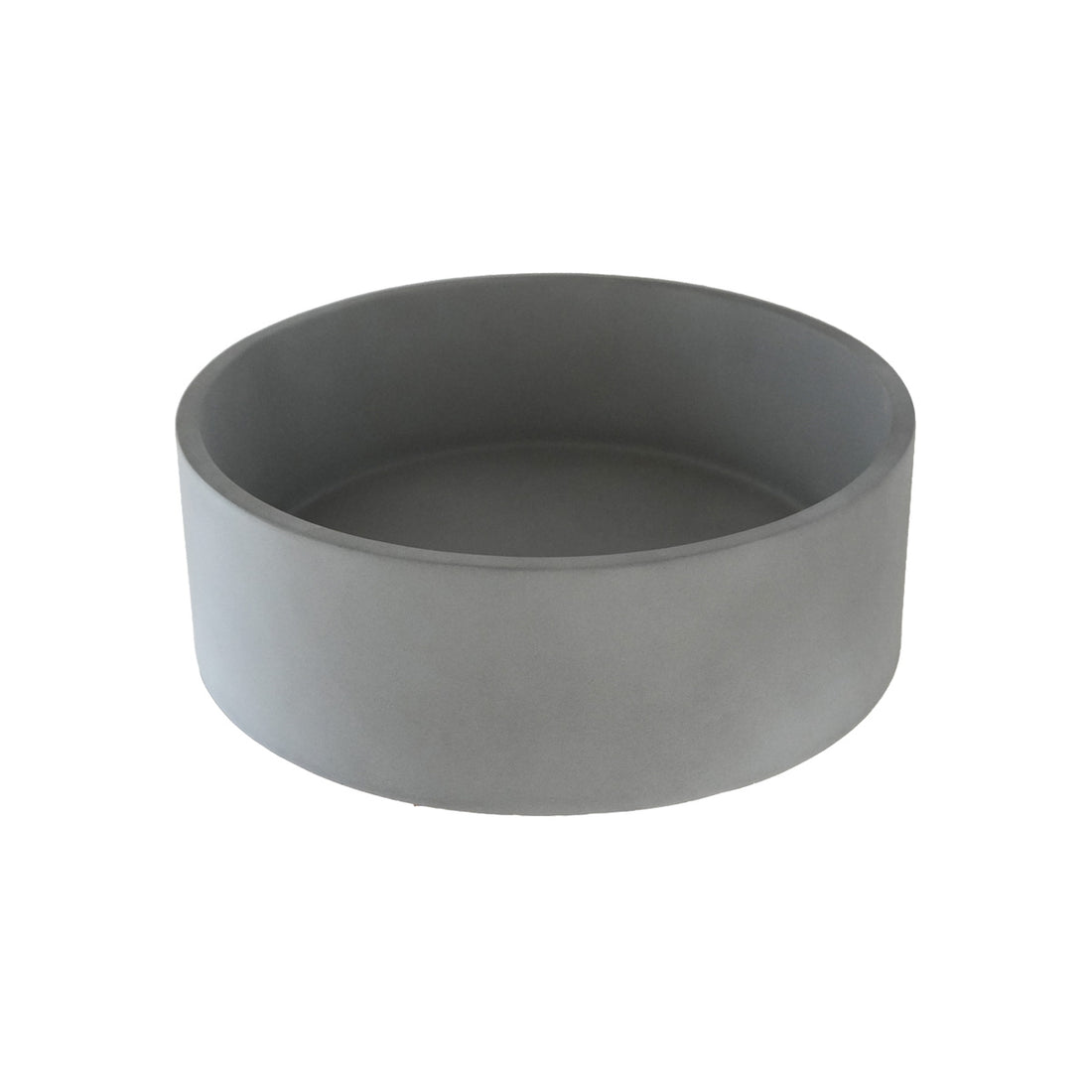 PURE - Lavabo in cemento grigio Ø37 cm
