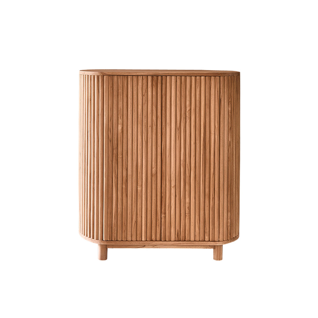 COLINE - Credenza in teak massello 90 cm
