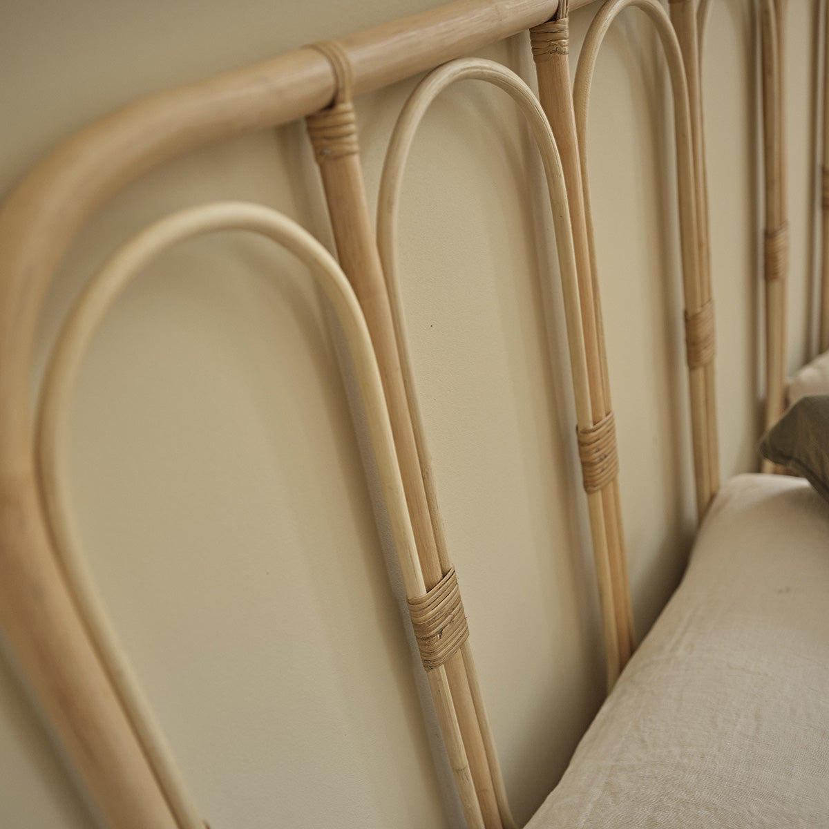 BOHO - Testiera in rattan 160 cm