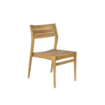 Sedia da giardino in teak massello